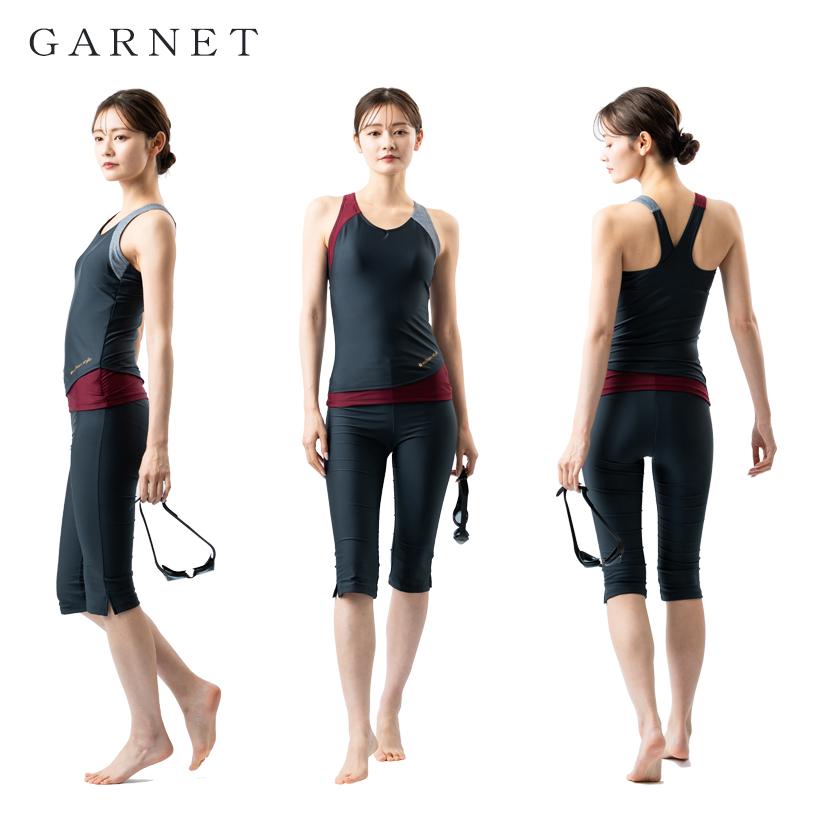 mihoro style レディース フィットネス水着 セパレート 体型カバー ミ