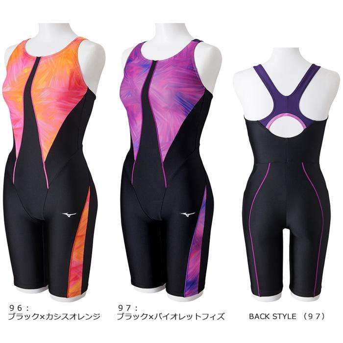 b 新品タグ付き MIZUNO ミズノjr.ワンピース MIZUNO（ミズノ） レディース レーシングフィットネス水着 ワンピース