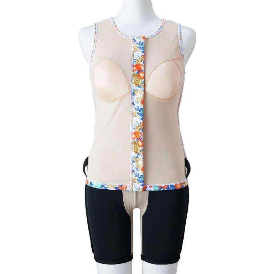 MIZUNO レディース フィットネス水着 セパレート ／フルジップ