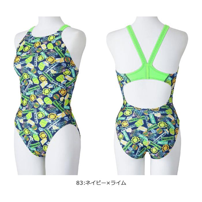 MIZUNO（ミズノ） ジュニア水着 女子 競泳練習用水着 N2MAC485 : 水泳