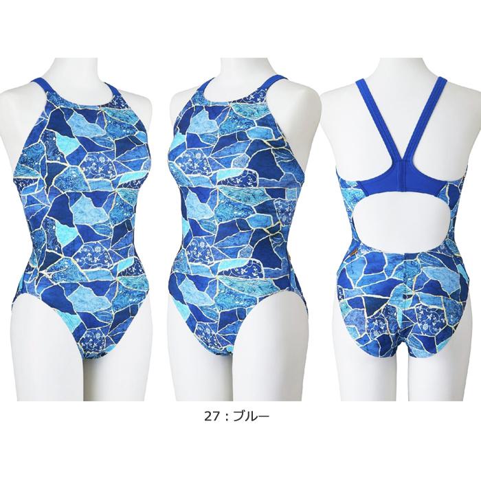Mizuno レディース 競泳水着 Lサイズ MIZUNO（ミズノ） レディース 競泳練習用水着 N2MAD785 : 水泳専門店