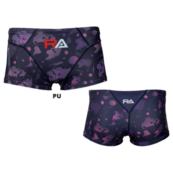 メンズボックス 競泳練習用水着 男性 RA アールエー・ライトアベイル