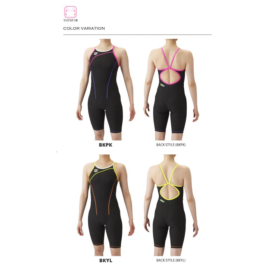 アリーナ（arena） レディース 競泳練習用水着 女性 SAR-4101W : 水泳