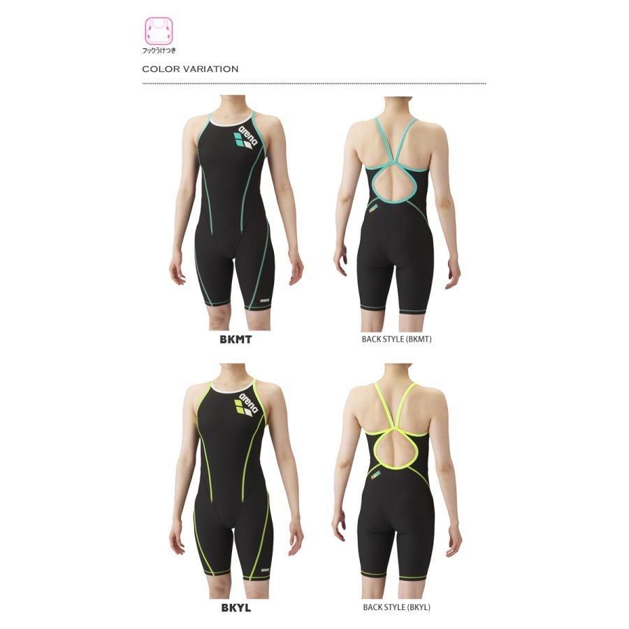 アリーナ（arena） レディース 競泳練習用水着 女性 SAR-4103W : 水泳