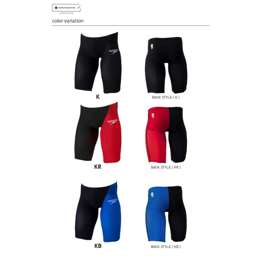 speedo（スピード） FINA承認 メンズ 上級者用布帛競泳水着 男性 選手