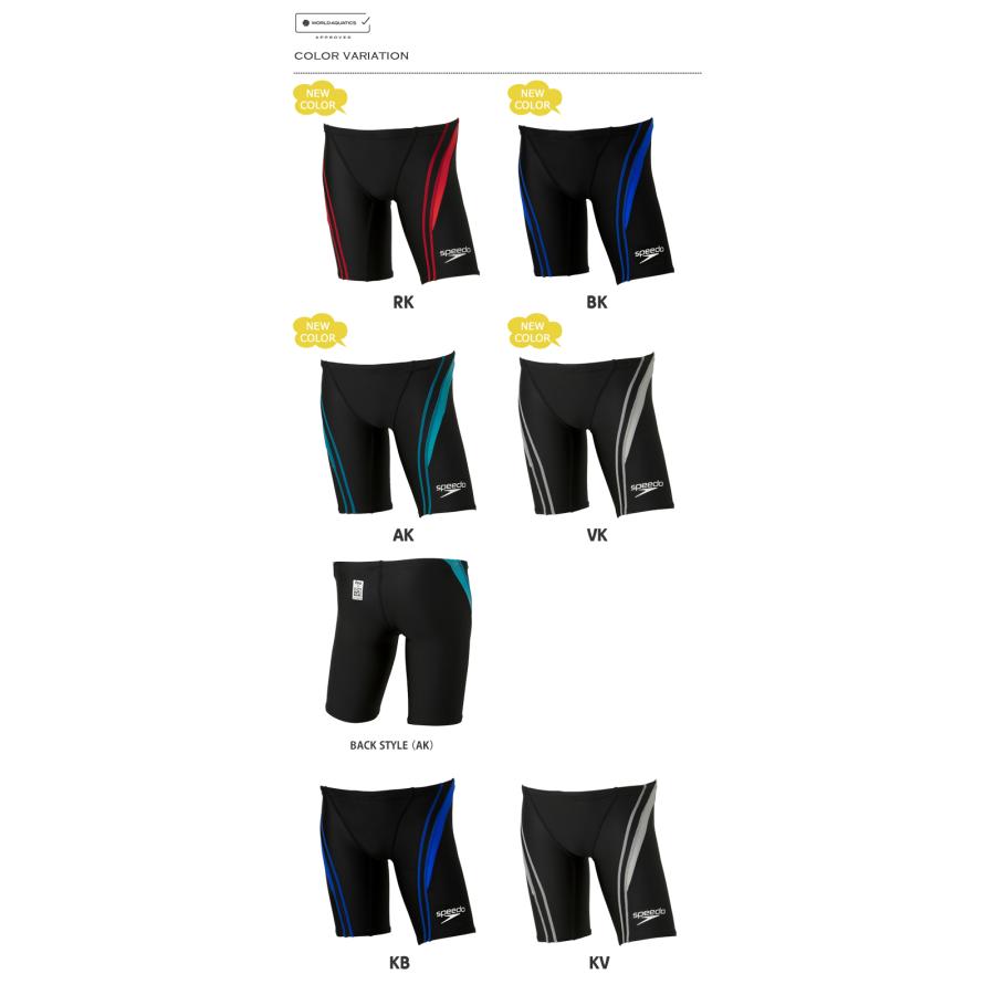 speedo（スピード） FINA承認 ジュニア水着 男子 競泳水着 SCB62206F