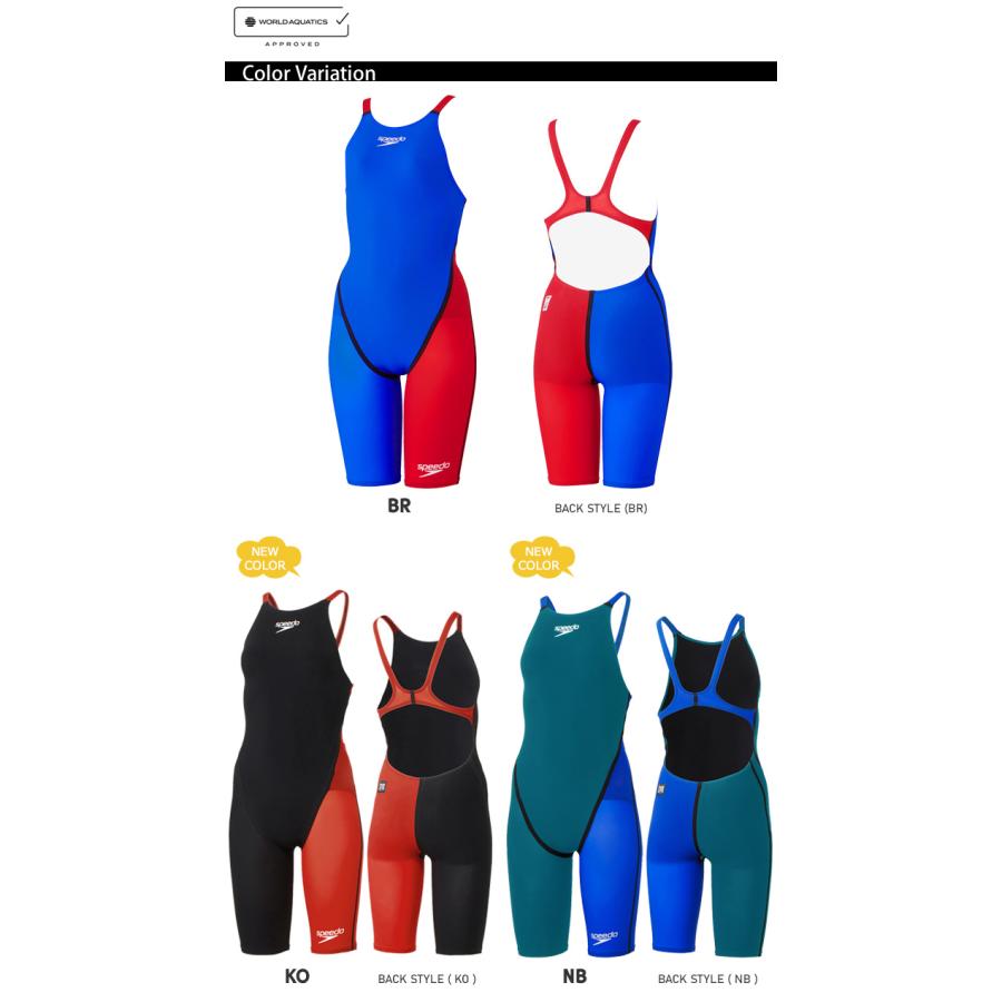 SPEEDO 競泳水着 FINAマーク付 SS 新品 SCW12101F speedo FINA承認 レディース 上級者用布帛競泳水着 女性選手用