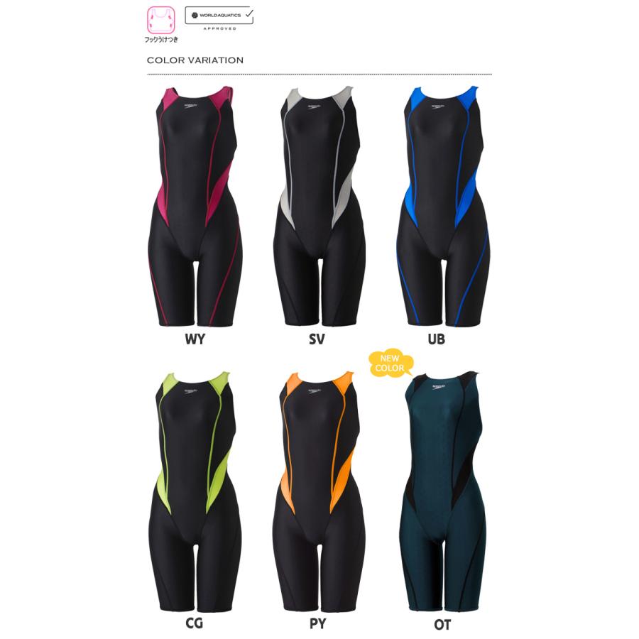 speedo（スピード） FINA承認 レディース 競泳水着 SCW12404F : 水泳