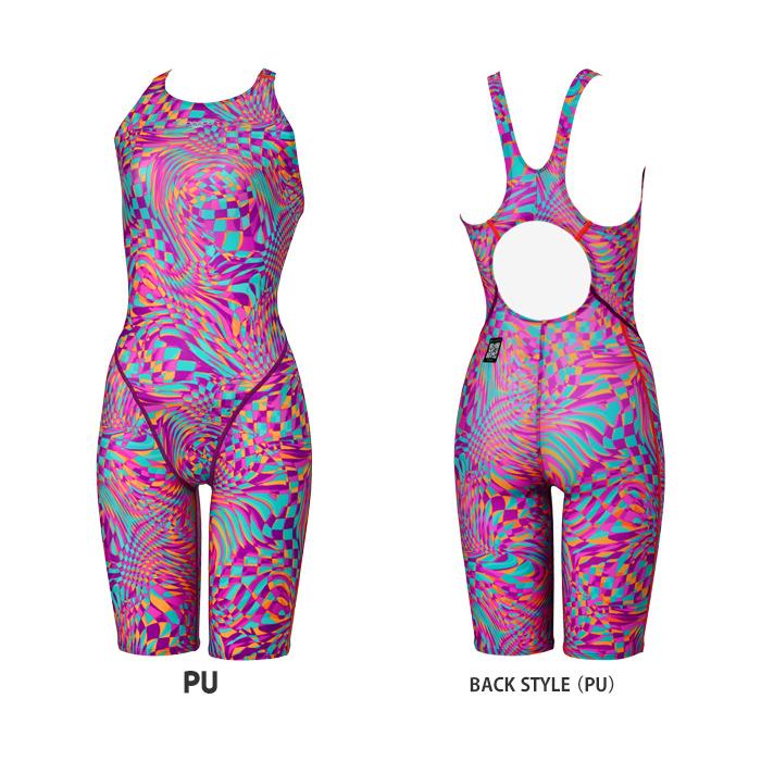 SPEEDO 競泳水着 ハイレグ フライングフィッシュ 140 マジェンダ SPEEDO - SPEEDO 競泳水着 ハイレグ フライングフィッシュ 130