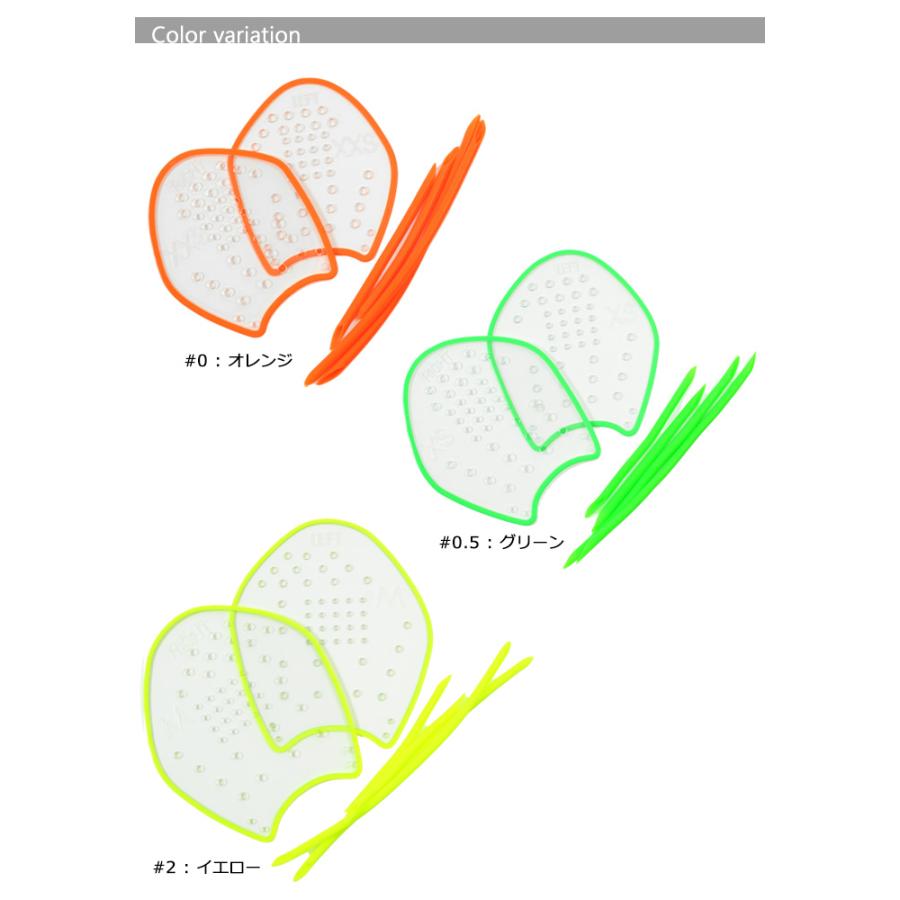 ソルテック スイムパドル クリアパドル（水泳練習用具）（小・中・大
