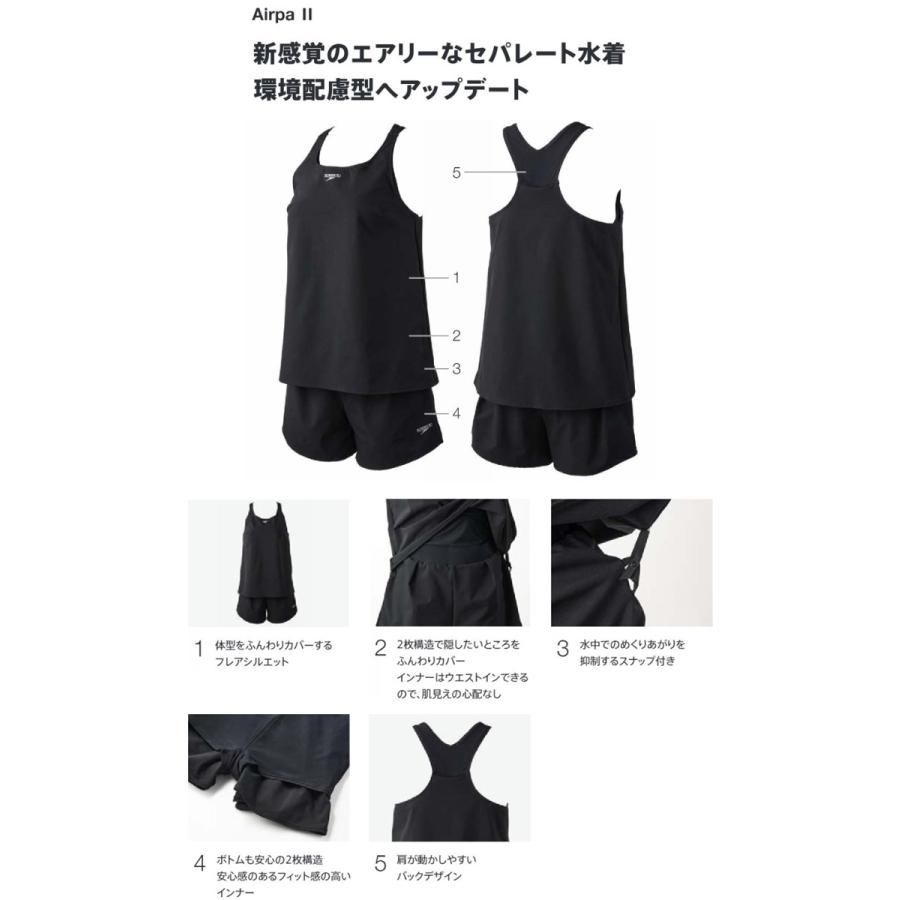 speedo（スピード） レディース フィットネス水着 セパレート 女性