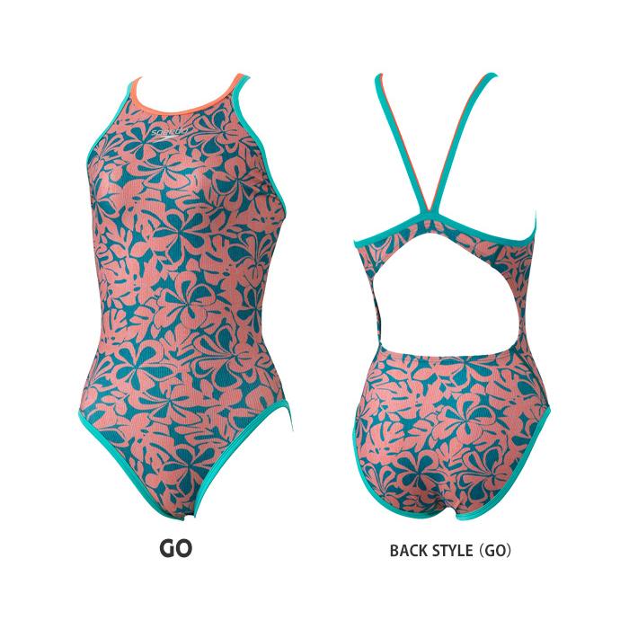 speedo（スピード） ジュニア水着 女子 競泳練習用水着 STG02507