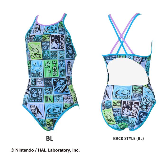 speedo（スピード） レディース 競泳練習用水着 星のカービィ TW02602