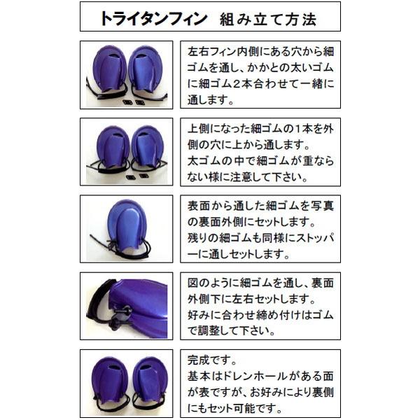 トライタンフィン専用パーツ （水泳練習用具）専用替えゴム