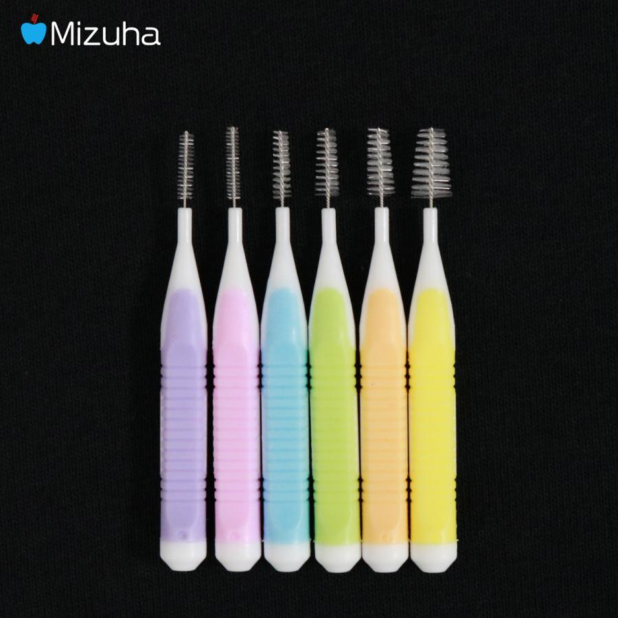 Mizuha 日本製歯間ブラシ x 1パック（1パック：歯間ブラシ15本、持ち運び用ケース1個入）｜mizuha-oralcare｜03
