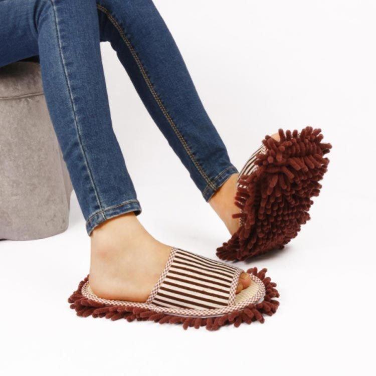 モップスリッパ スリッパ おそうじスリッパ ルームシューズ 掃除 お掃除グッズ 室内履き 大掃除 床拭き かわいい 可愛い 掃除用品 便利 雑貨 サン Imgc2lln54 モップ 雑巾 Valleymill Com