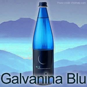 炭酸水 イタリアの高級水 ガルバニーナブルーGalvaninaBlu炭酸 355ml