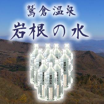 水 温泉水 1.5L 岩根の水 鷲倉温泉 1.5Lx10本 代引き不可 : 水広場