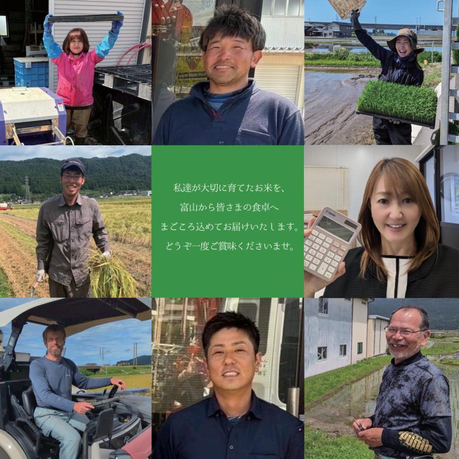 【農家直送・送料無料】8年産 新米 コシヒカリ 富山県 朝日町産 オリジナルブランド 米【英〜はなぶさ〜】精米9kg×3袋 うまみ精米 白米 | コシヒカリ | 19