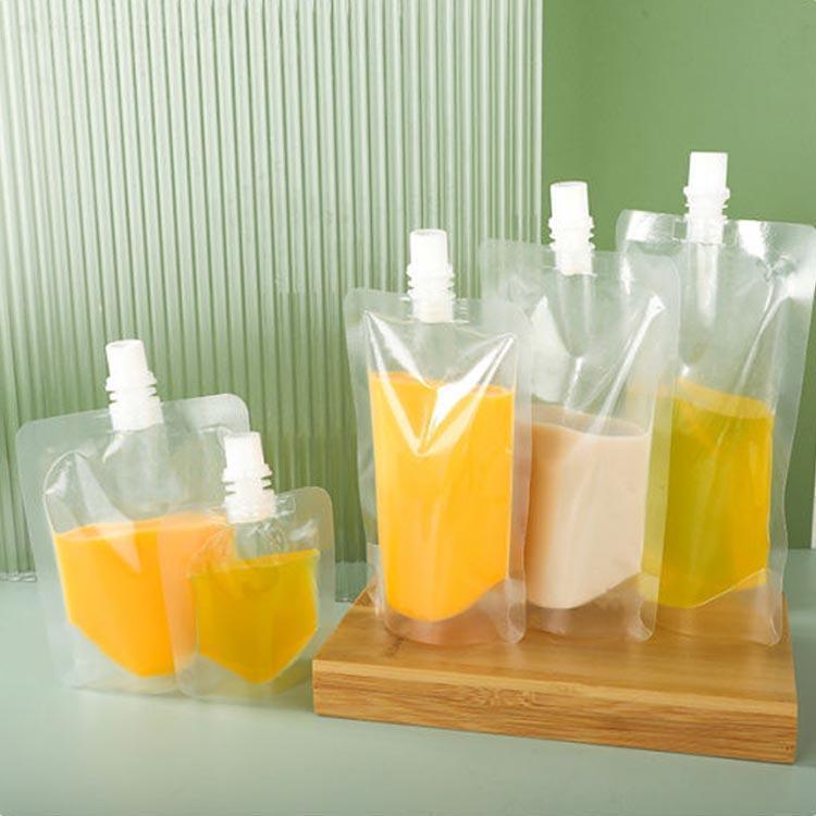 200個セット スパウトパウチ 透明 100ml/150ml/200ml/250ml 200個セット スパウトパウチ 透明 100ml/150ml/200ml/250ml