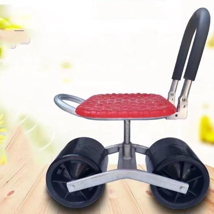 RE ARRIVAL/再入荷 農業用品 園芸用 腰掛作業車 360度回転 タイヤ付き作業カート その他