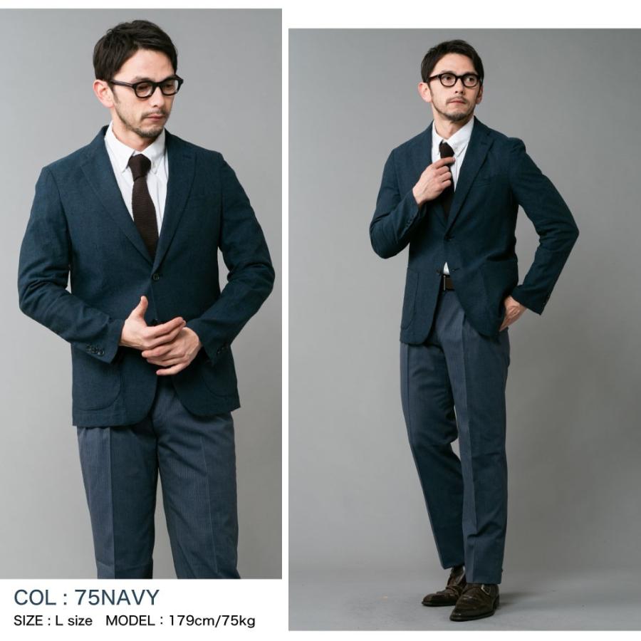 送料無料 ストレッチ テーラードジャケット メンズファッション ビジネス カジュアル フォーマル M L Ll 春夏 ブランド 新作 ニットソー素材 清涼感 c Mizujin Online 通販 Yahoo ショッピング