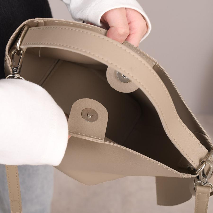 ショルダーバッグ ハンド レディース ポーチ 紐付き3点セット 通勤  