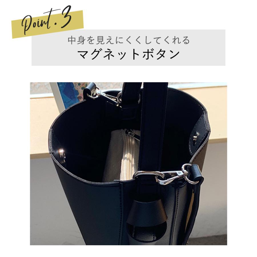 ショルダーバッグ ハンド レディース ポーチ 紐付き3点セット 通勤