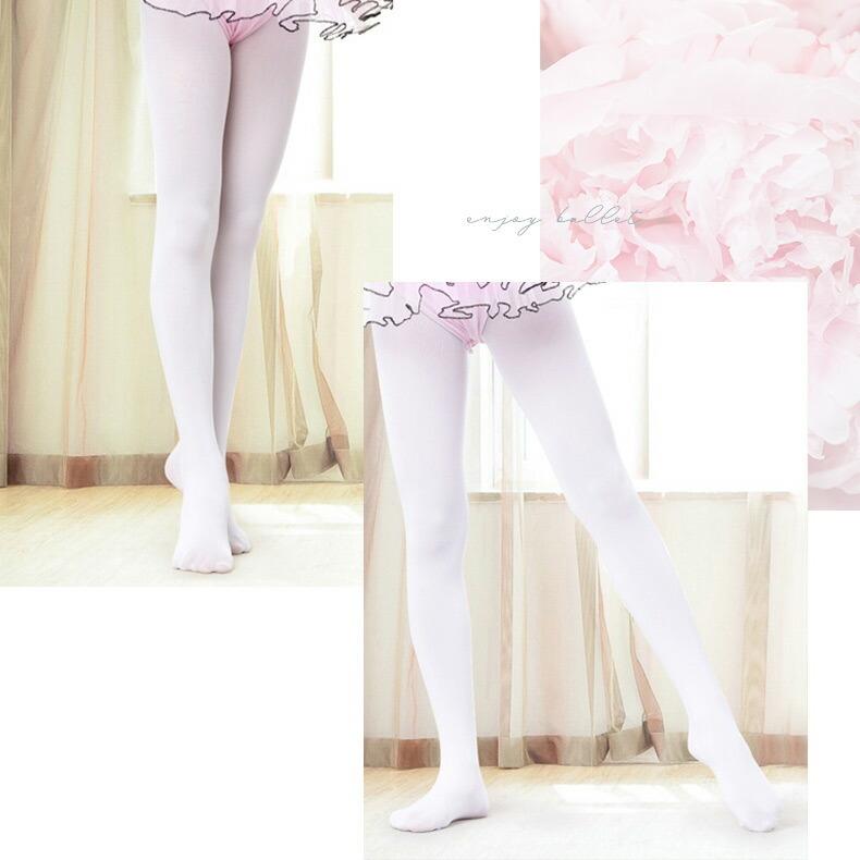 バレエ タイツ 穴なし マチ付き ソックス 靴下 ジュニア 子供