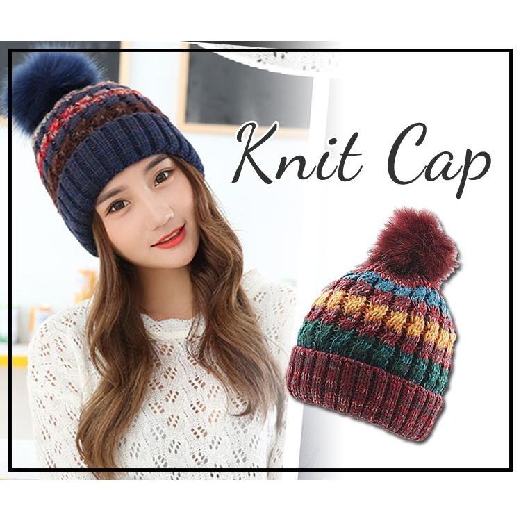 ニット帽 レディース ボンボン おしゃれ ポンポン 防寒 帽子 大人 女性用 スノボ 秋冬 かわいい お洒落 選べる7色 小顔効果 水着ストア 通販 Paypayモール