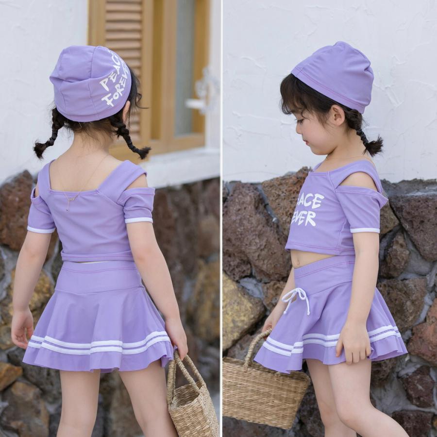 TeddyShop（テディショップ） キッズ 水着 女の子 フレアスカート 