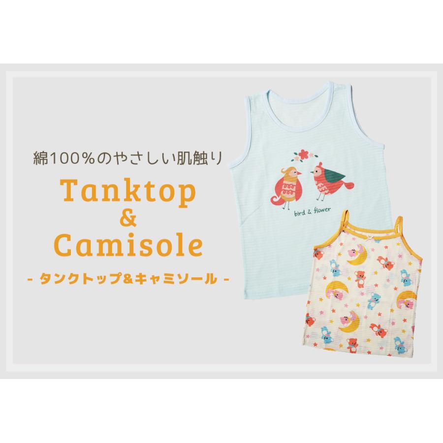 子供 タンクトップ キャミソール 2タイプ 女の子 インナー ベビー ジュニア トップス かわいい 子ども ノースリーブ 韓国 ブランド インポート Olomimi 水着ストア 通販 Paypayモール