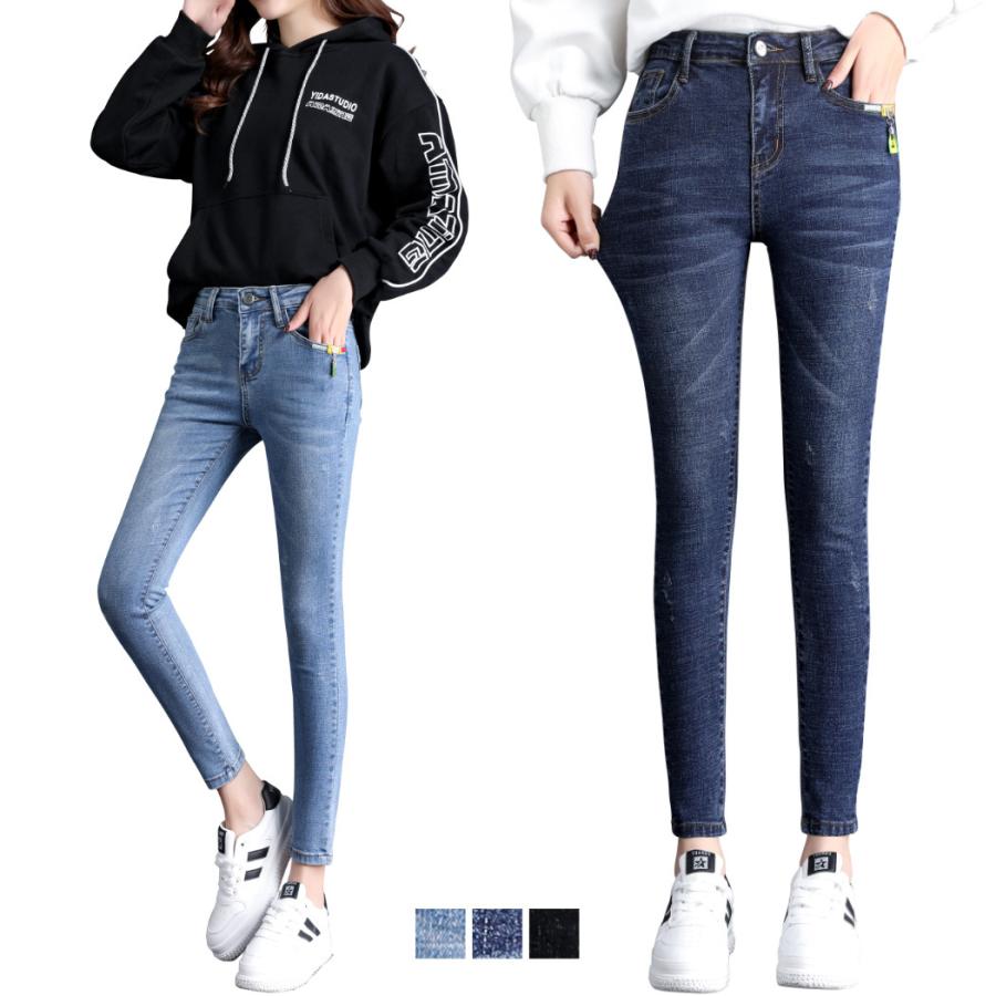 スキニーパンツ レディース 黒 大きいサイズ デニム ストレッチ 若干あり ジーパン スキニー ストレッチジーンズ ステッチ 水着ストア 通販 Paypayモール