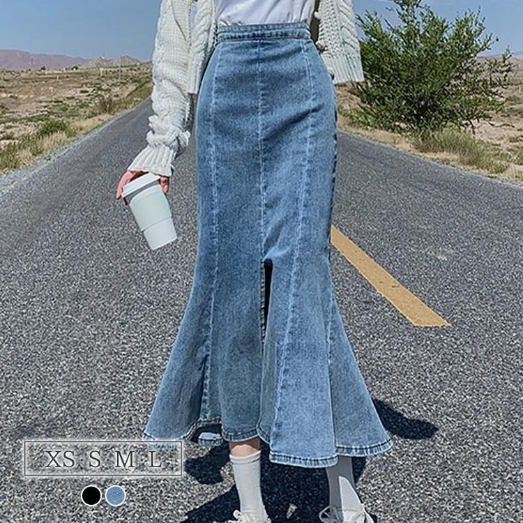 Randyカットアウトマーメイドデニムスカート Randy カットアウトマーメイドデニムスカート Sサイズ - メルカリ