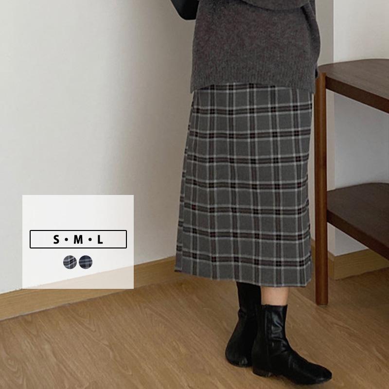 スカート 春 秋冬 レディース ひざ丈 膝丈 タイトスカート ロング