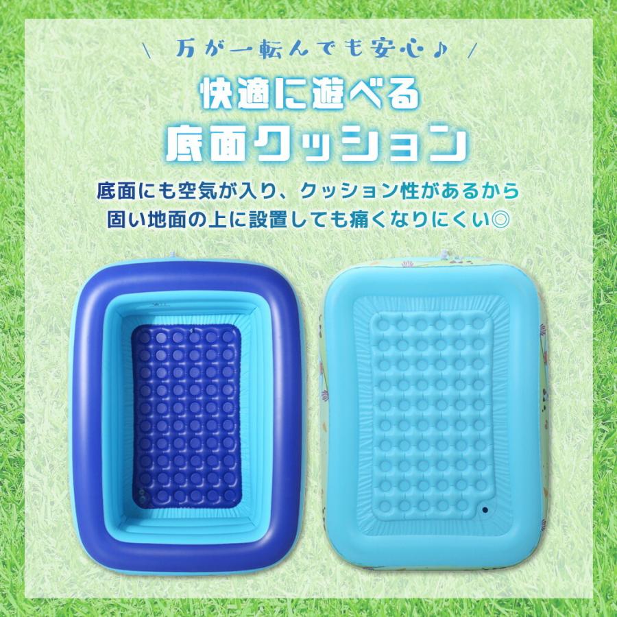 ビニールプール 子供用 家庭用プール 庭 ベランダ 長方形 イラスト 赤ちゃん 排水ホース 補正用パッチ 水遊び 可愛い Pool106 水着ストア 通販 Yahoo ショッピング