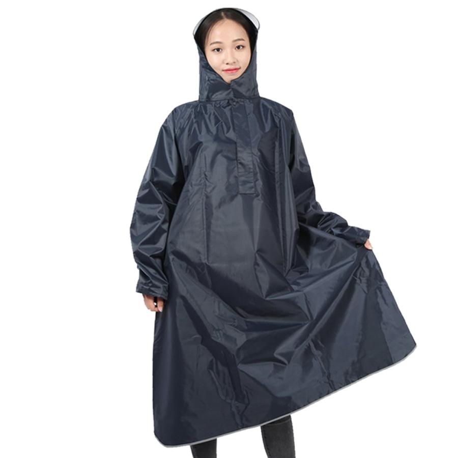 Off レインコートポンチョ レディース 自転車 通学 通勤 原付 収納袋付き 2点セット 長袖 アウトドア おしゃれ スポーツ観戦 ツバ付き1 680円 Whitesforracialequity Org