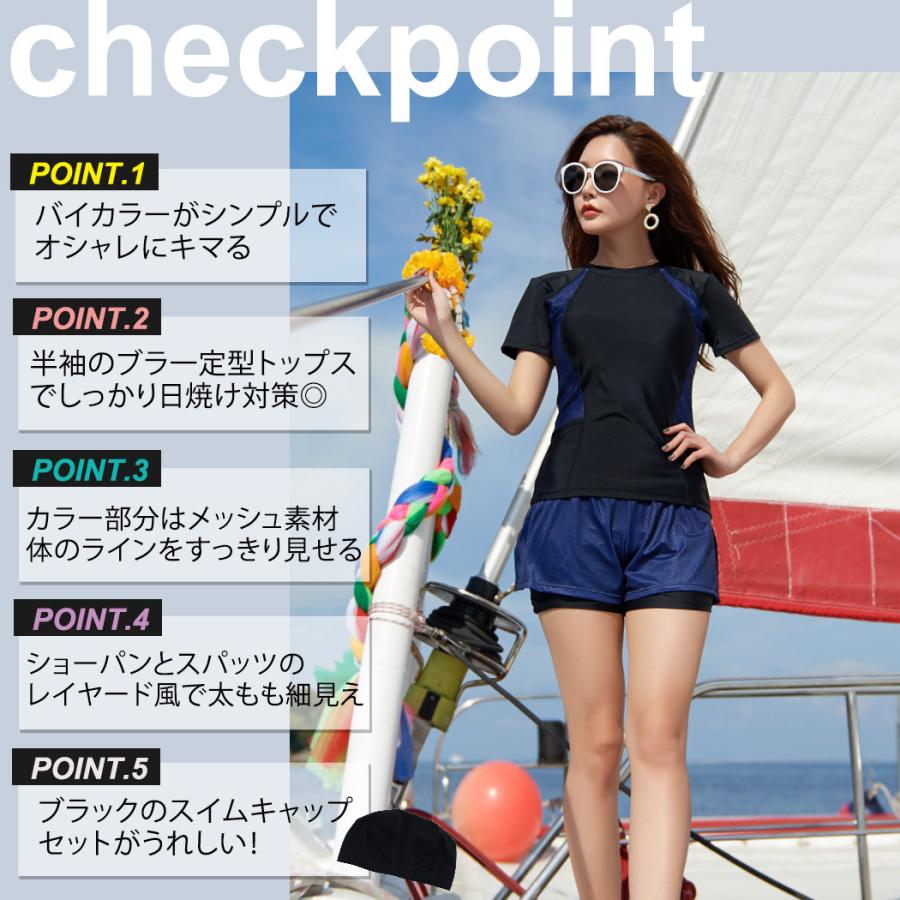 TeddyShop（テディショップ） フィットネス水着 レディース 3点セット