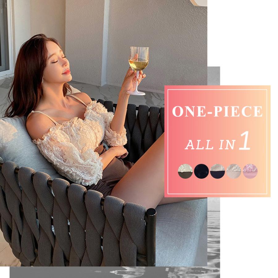 TeddyShop 水着 レディース ワンピース 体型カバー