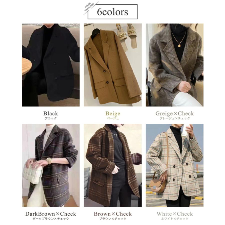 テーラードジャケット レディース 秋 冬 コート アウター オフィス