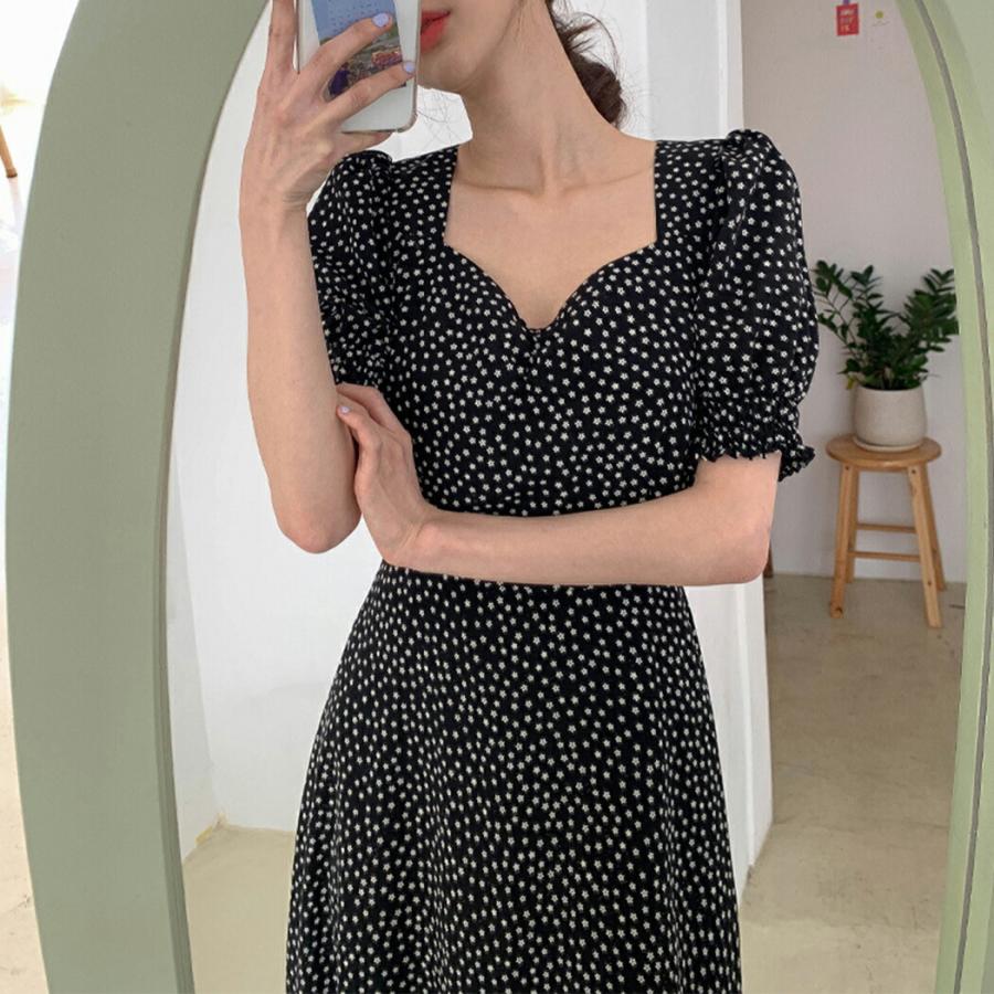 ワンピース レディース トップス 半袖 ロング丈 マキシ丈 春夏 可愛い