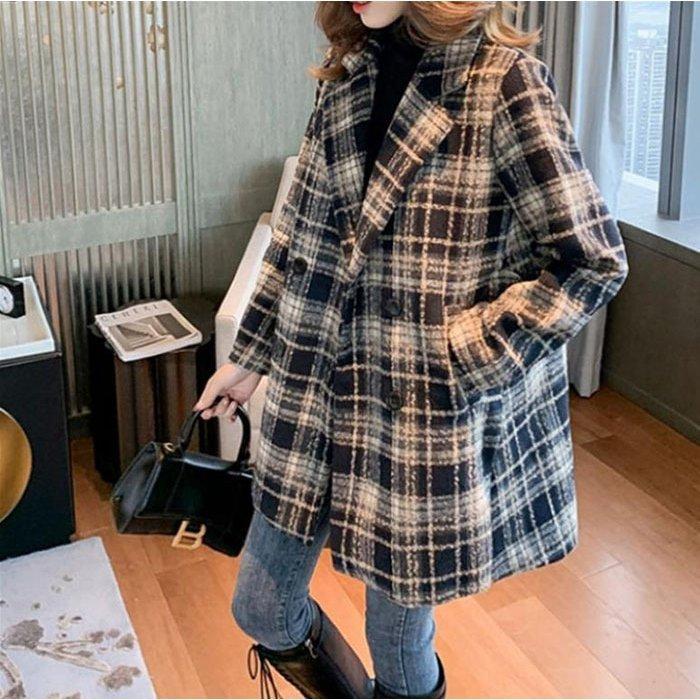 楽天スーパーセール チェスターコート レディース 大きいサイズ ピーコート ロング丈 秋冬アウター 無地 ウールコート ジャケット 通勤 21秋冬新作