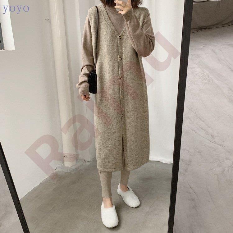 ニットベストワンピース レディース 40代 秋冬 ノースリープワンピース Vネックベストセーター ゆったり ロング丈ベストスカート オシャレ カジュアル 柔らかい