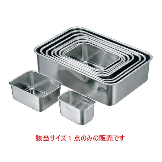 スギコ産業 18-8 深型組バット 5号 サイズ267×188×H82mm : 水