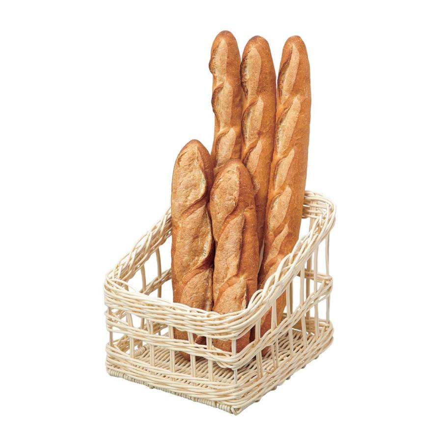 脂フランスパンスタンド 角 白 大 91-107A キッチン、日用品、文具-製菓、製パン用品-調理器具