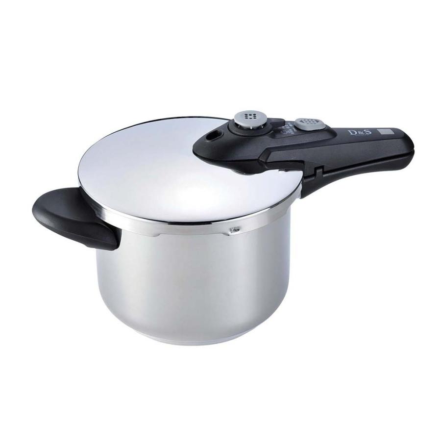 D＆S プレッシャークッカー 圧力鍋 4.5L DSPC6027 : 水回り厨房の五輪