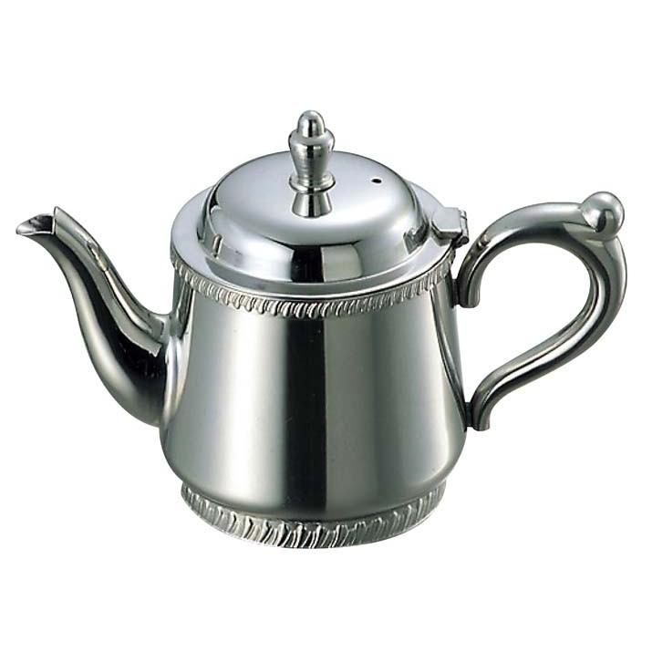 ティーポット 菊渕 2人用 18-8 SW コーヒー、ティーカップ-食器、グラス、カトラリー