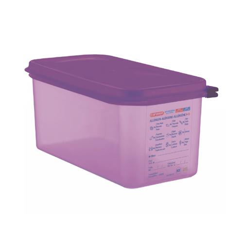 アラベン 食物アレルギー用食品保存コンテナー 紫 GN1/3 150mm 61393 : 水回り厨房の五輪 - 通販 - Yahoo!ショッピング