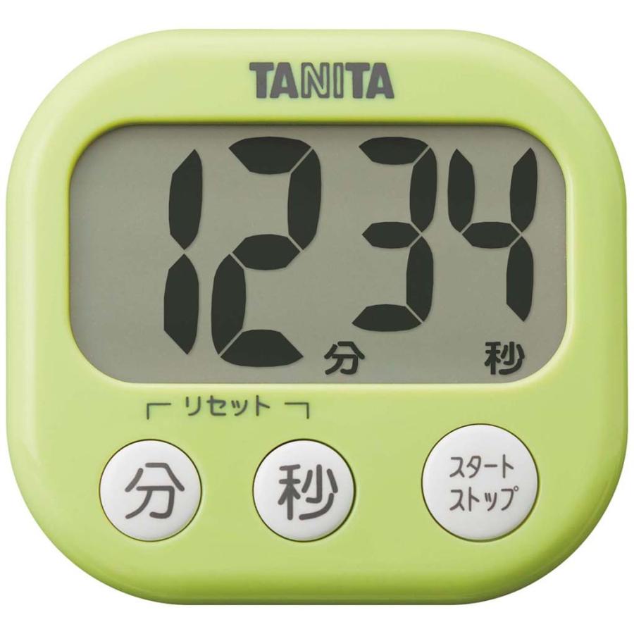 市場 タニタ でか見えタイマー : 100分計 TD-384 . ピスタチオグリーン 〜 市場 タニタ でか見えタイマー : 100分計 TD-384 . ピスタチオグリーン 〜