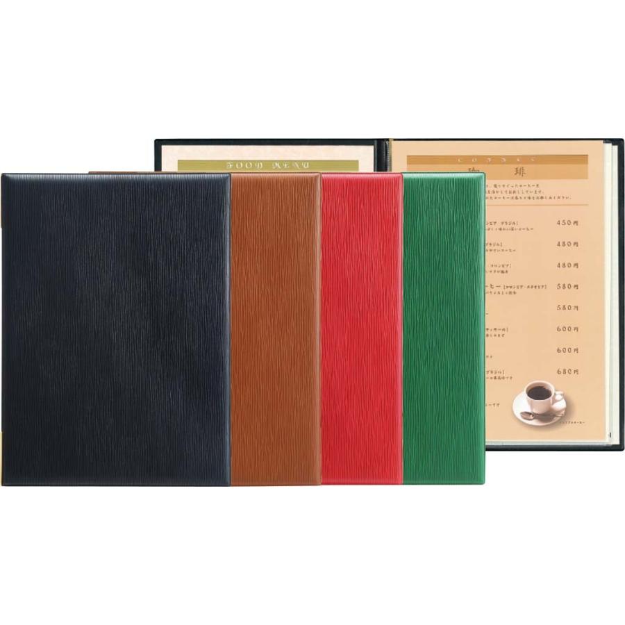 (5825) 未使用 SHIMBI シンビ メニューブック MS-301 黒 10冊セット A4 6ページ仕様 洋風メニューブック お品書き メニュー表 献立表 メニューカバー 業務用 飲食店 厨房 店舗用品 シンビ 洋風メニューブック MS-301 黒 : 水回り厨房の五輪 - 通販